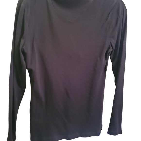 Lauren Ralph Lauren Lace Front LS Top - Picture 3 of 3